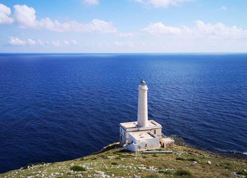 Faro di Punta Palascia - Punto più Est di Italia - In barca