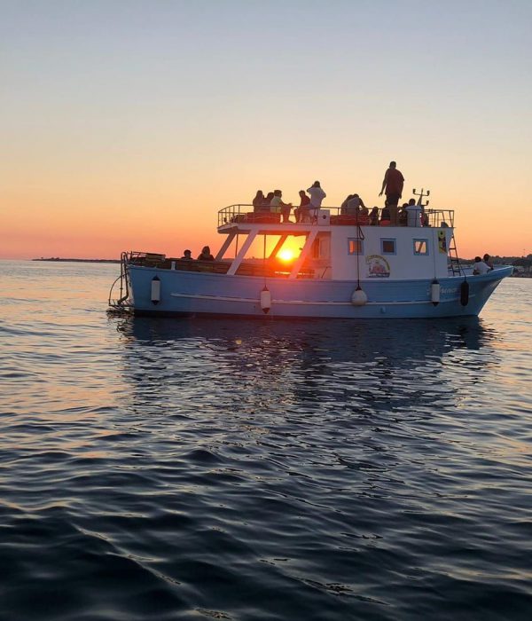 Tramonto In barca Salento - Grotte di Leuca